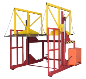 Electric loading platform